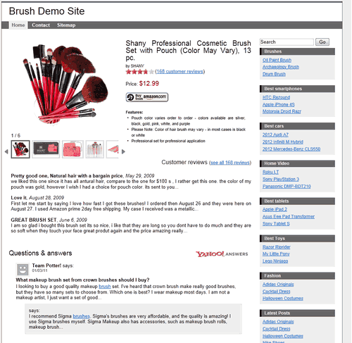 Brush CMS Demo