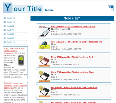 ezine BRush Template
