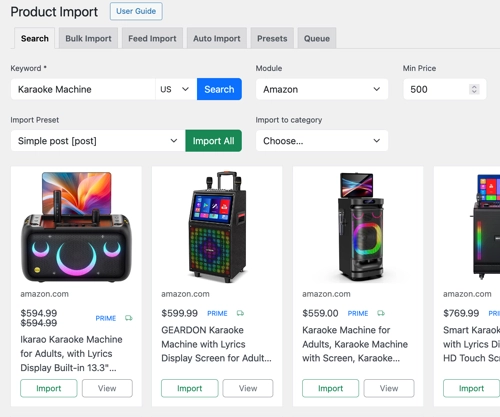 AI-Powered Product Import Tools in Content Egg