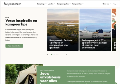 kampeermeneer.nl — Dutch camping and outdoor gear reviews